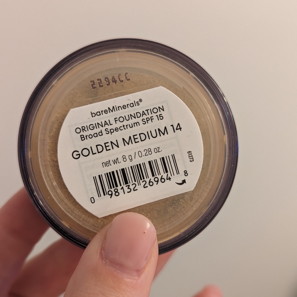 NEW Never Opened bareMinerals Original Foundation - Golden Medium